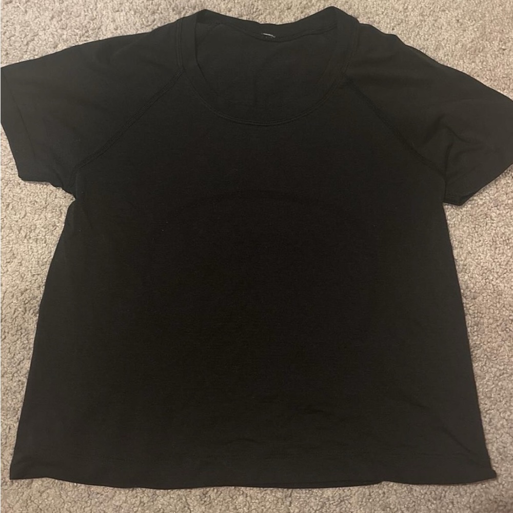 lululemon athletica Black Cropped Swiftly Tech